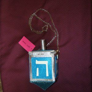 betsey johnson dreidel purse